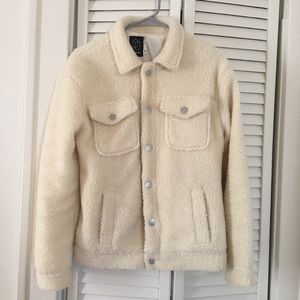 White Teddy Jacket